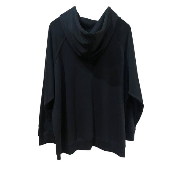 NWT Torrid Scream Ghost Face Be Mine Classic Fit Fleece Hoodie 3X 22-24 Black Pi - Picture 3 of 7